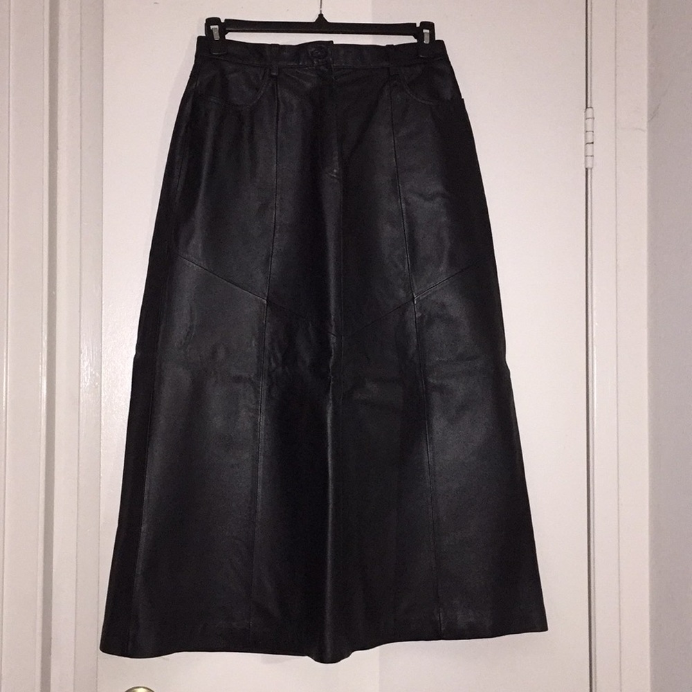 Bagatelle - genuine leather skirt